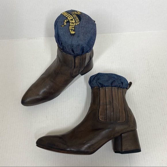 Freebird by Steven Leather Dane Chelsea Ankle Boots Bootie sz 10 - Picture 2 of 12